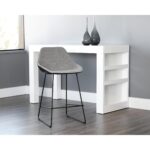 Mccoy Counter Stool - November Grey / Nightfall Black 104389 104389 MCCOY COUNTER STOOL NOVEMBER GREY NIGHTFALL BLACK 5