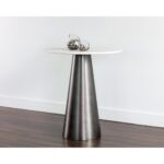 Damon Bar Table - Gunmetal 104427 104427 DAMON BAR TABLE GUNMETAL 5