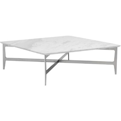 Clearwater Coffee Table 104431 104431 CLEARWATER SQUARE COFFEE TABLE MARBLE 1
