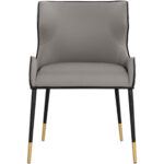 Gianni Dining Chair - Dillon Stratus / Dillon Black 104478 104478 GIANNI DINING CHAIR DILLON STRATUS BLACK 1