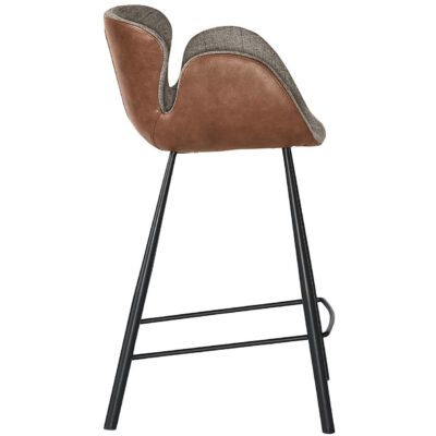 Waldo Counter Stool - November Grey / Cinnamon Brown 7 Waldo Counter Stool - November Grey / Cinnamon Brown 104488 104488 WALDO COUNTER STOOL NOVEMBER GREY CINNAMON BROWN 2