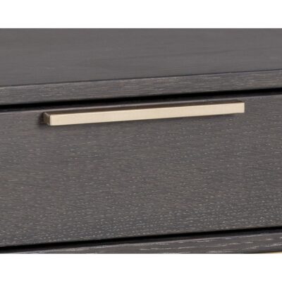Rebel Nightstand - Small - Gold - Charcoal Grey 104606 104606 REBEL NIGHTSTAND GOLD CHARCOAL GREY 6
