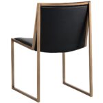 Blair Dining Chair - Cantina Black 104711 104711 BLAIR DINING CHAIR ANTIQUE BLACKBLACK NOBIITY 3