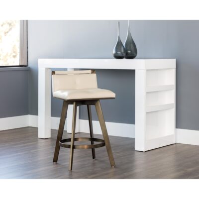 Arizona Swivel Counter Stool - Castillo Cream 10 Arizona Swivel Counter Stool - Castillo Cream 104789 104789 ARIZONA SWIVEL COUNTER STOOL CASTILLO CREAM 5