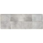 Pilar Bench - Grey 104803 104803 PILAR BENCH BLACK GREY COWHIDE 2