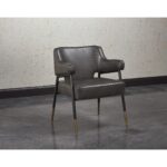 Derome Dining Armchair - Bravo Portabella 104846 104846 DEROME ARMCHAIR BRAVO PORTABELLA 5