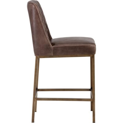 Leighland Counter Stool - Havana Dark Brown 104907 104907 LEIGHLAND COUNTER STOOL HAVANA DARK BROWN 2