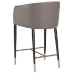 Asher Counter Stool - Flint Grey / Napa Taupe 104919 104919 ASHER COUNTER STOOL FLINT GREY NAPA TAUPE 3