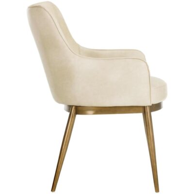Franklin Dining Armchair - Bravo Cream 104977 104977 FRANKLIN DINING CHAIR BRAVO CREAM 2