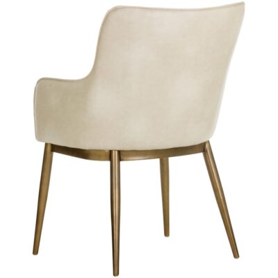 Franklin Dining Armchair - Bravo Cream 104977 104977 FRANKLIN DINING CHAIR BRAVO CREAM 3