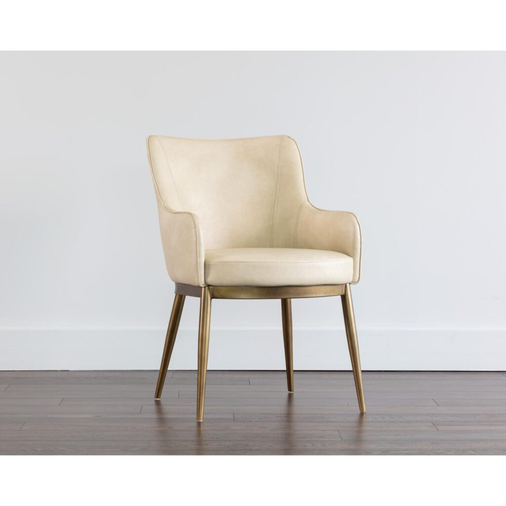 Franklin Dining Armchair - Bravo Cream - Image 4