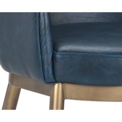 Franklin Dining Armchair - Vintage Blue 11 Franklin Dining Armchair - Vintage Blue 104978 104978 FRANKLIN DINING CHAIR VINTAGE BLUE 6
