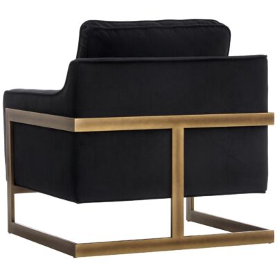 Kalmin Lounge Chair - Abbington Black 104983 104983 KALMIN ARMCHAIR ABBINGTON BLACK 3