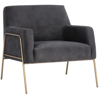 Accent Chairs Burlington - Modern Living 105018 CYBIL ARMCHAIR POLO CLUB KOHL GREY