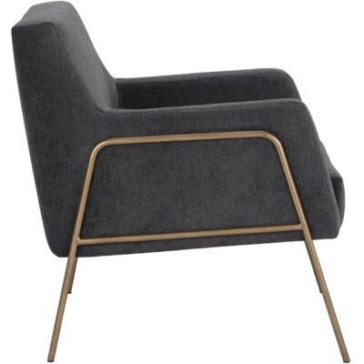 Cybil Lounge Chair - Polo Club Kohl Grey 10 Cybil Lounge Chair - Polo Club Kohl Grey 105018 105018 CYBIL ARMCHAIR POLO CLUB KOHL GREY 2