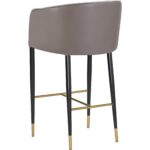 Asher Barstool - Flint Grey / Napa Taupe 105073 105073 ASHER BARSTOOL FLINT GREY NAPA TAUPE 3