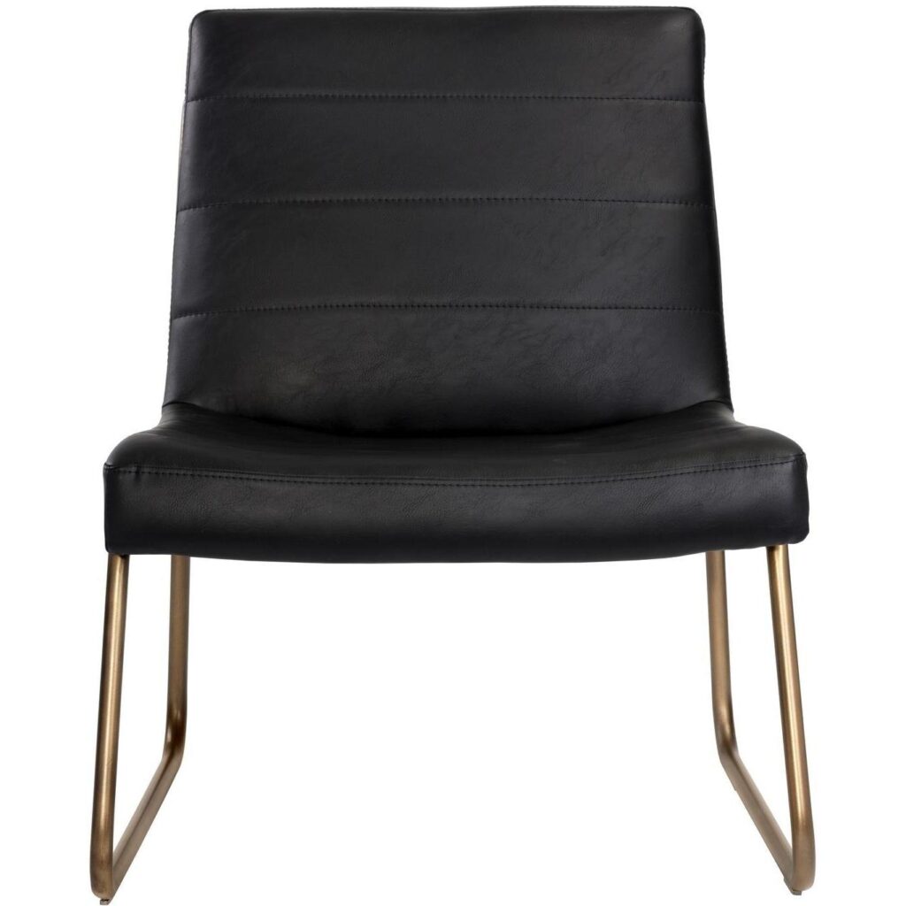 Anton Lounge Chair - Vintage Black - Image 2