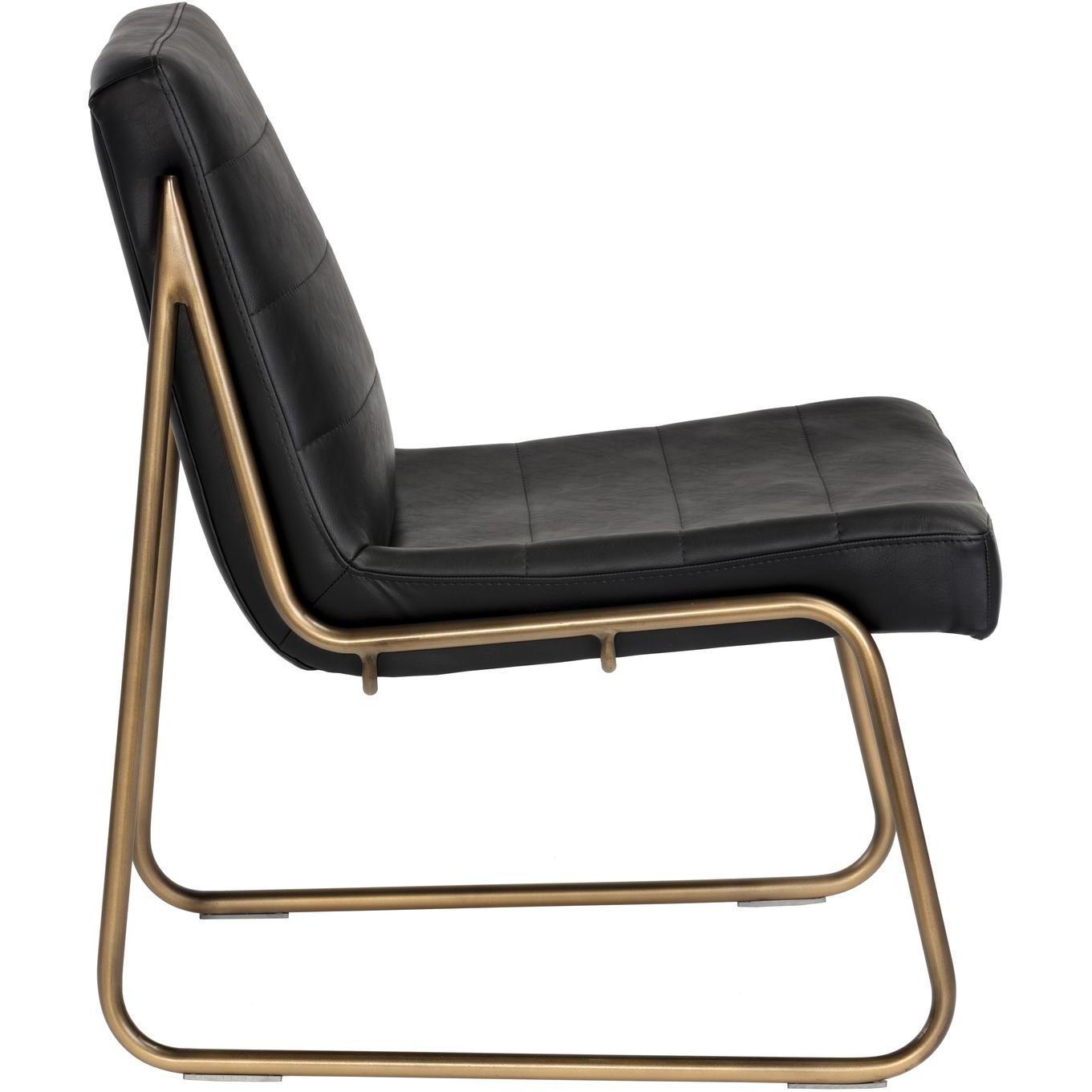 Anton Lounge Chair - Vintage Black - Image 3