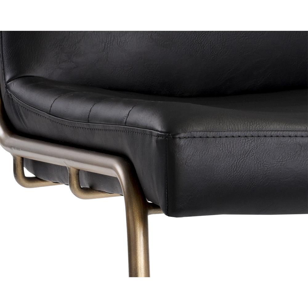 Anton Lounge Chair - Vintage Black - Image 5