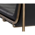 Anton Lounge Chair - Vintage Black 105098 105098 ANTON LOUNGE CHAIR VINTAGE BLACK 8