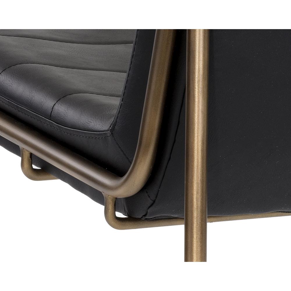 Anton Lounge Chair - Vintage Black - Image 7