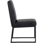 Spyros Dining Chair - Coal Black 105157 105157 SPYROS DINING CHAIR COAL BLACK 2