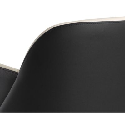 Hagan Dining Armchair - Dillon Cream / Dillon Black 13 Hagan Dining Armchair - Dillon Cream / Dillon Black 105167 105167 HAGAN ARMCHAIR DILLON CREAM DILLON BLACK 8