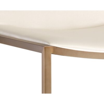 Blair Dining Chair - Castillo Cream 11 Blair Dining Chair - Castillo Cream 105170 105170 BLAIR DINING CHAIR ANTIQUE BRASS CASTILLO CREAM 6