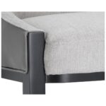 Aurora Counter Stool - Polo Club Stone / Overcast Grey 105206 105206 AURORA COUNTER STOOL POLO CLUB STONE 6