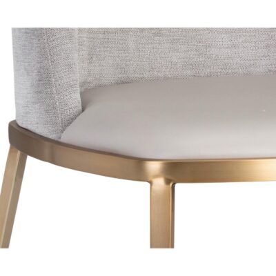 Dover Dining Chair - Napa Stone / Polo Club Stone 105316 105316 DOVER DINING CHAIR NAPA STONE POLO CLUB STONE 6