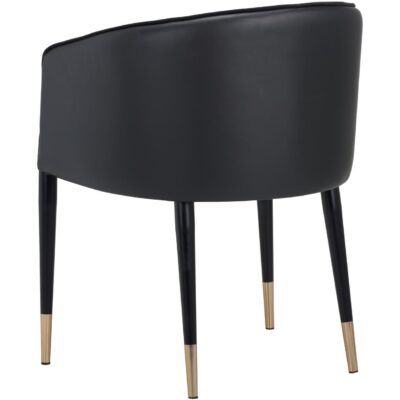 Asher Dining Armchair - Abbington Black / Napa Black 9 Asher Dining Armchair - Abbington Black / Napa Black 105317 105317 ASHER CHAIR ABBINGTON BLACK NAPA BLACK 3