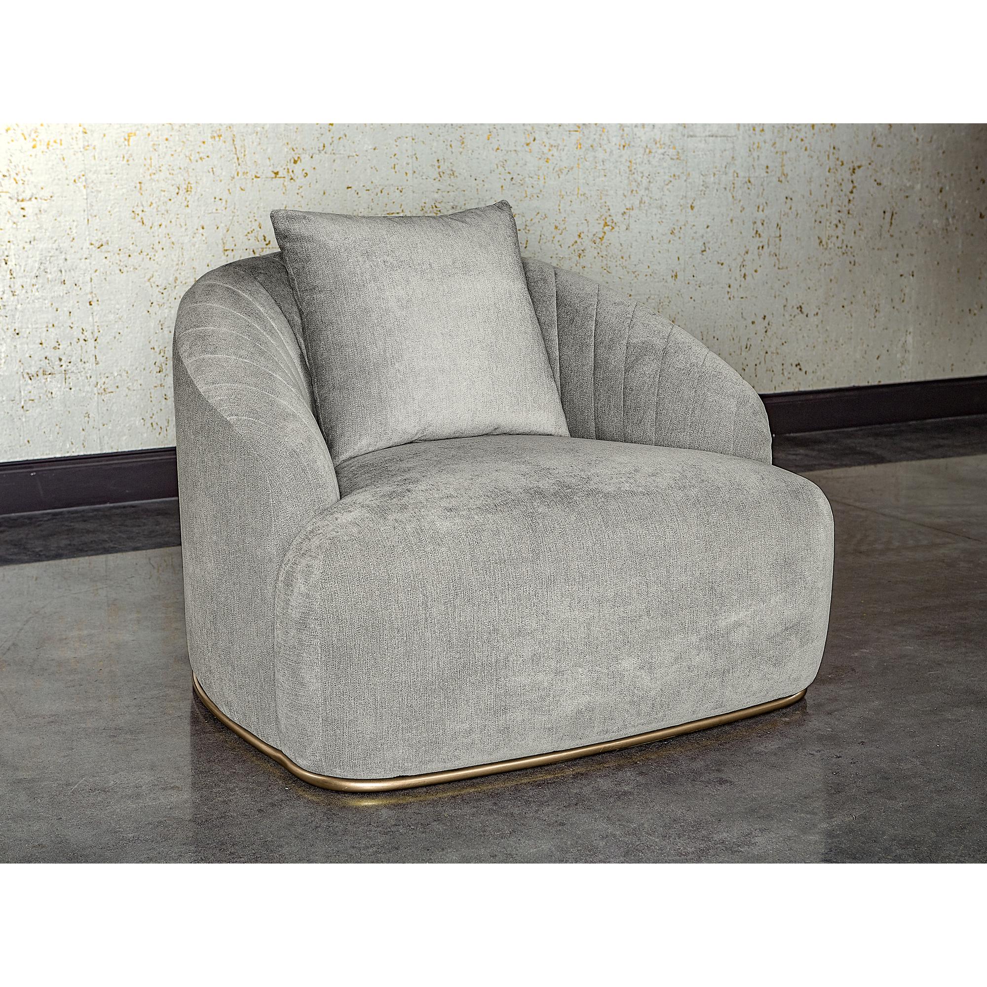 Astrid Armchair - Polo Club Stone 5 Astrid Armchair - Polo Club Stone - Image 5
