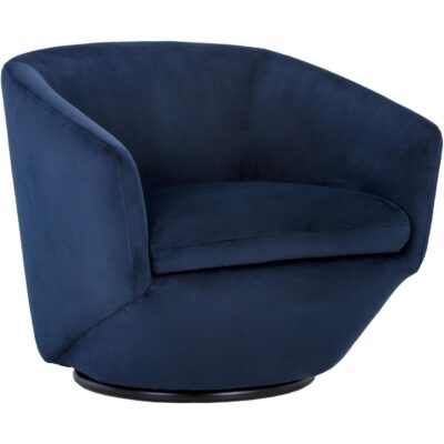 Accent Chairs Burlington - Modern Living 105356 TREVISO ARMCHAIR METROPOLIS BLUE