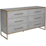 Venice Dresser - Grey Shagreen 105441 105441 VENICE DRESSER 1