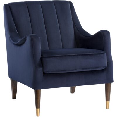 Accent Chairs Burlington - Modern Living 105462 PATRICE ARMCHAIR ABBINGTON NAVY