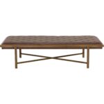 Kayla Bench - Vintage Cognac 105639 105639 KAYLA BENCH VINTAGE COGNAC 1