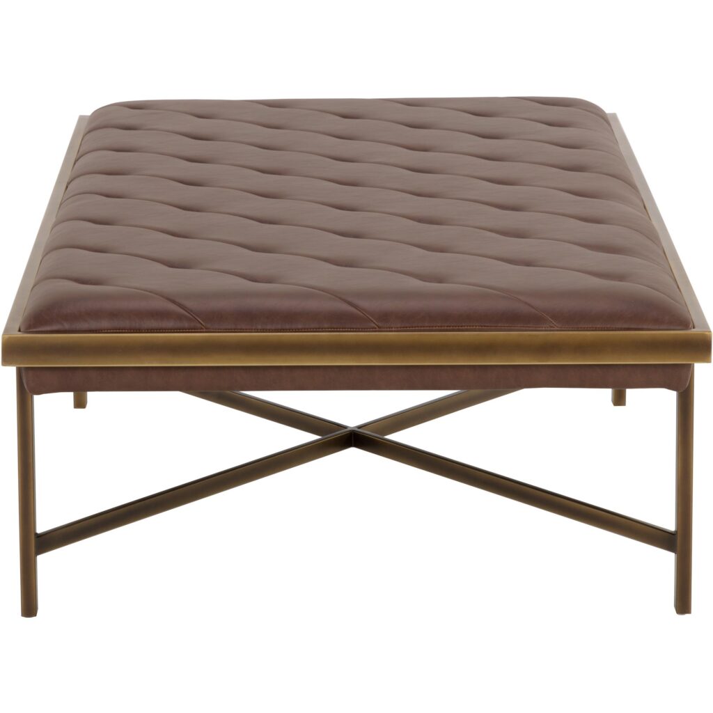 Kayla Bench - Vintage Cognac - Image 3