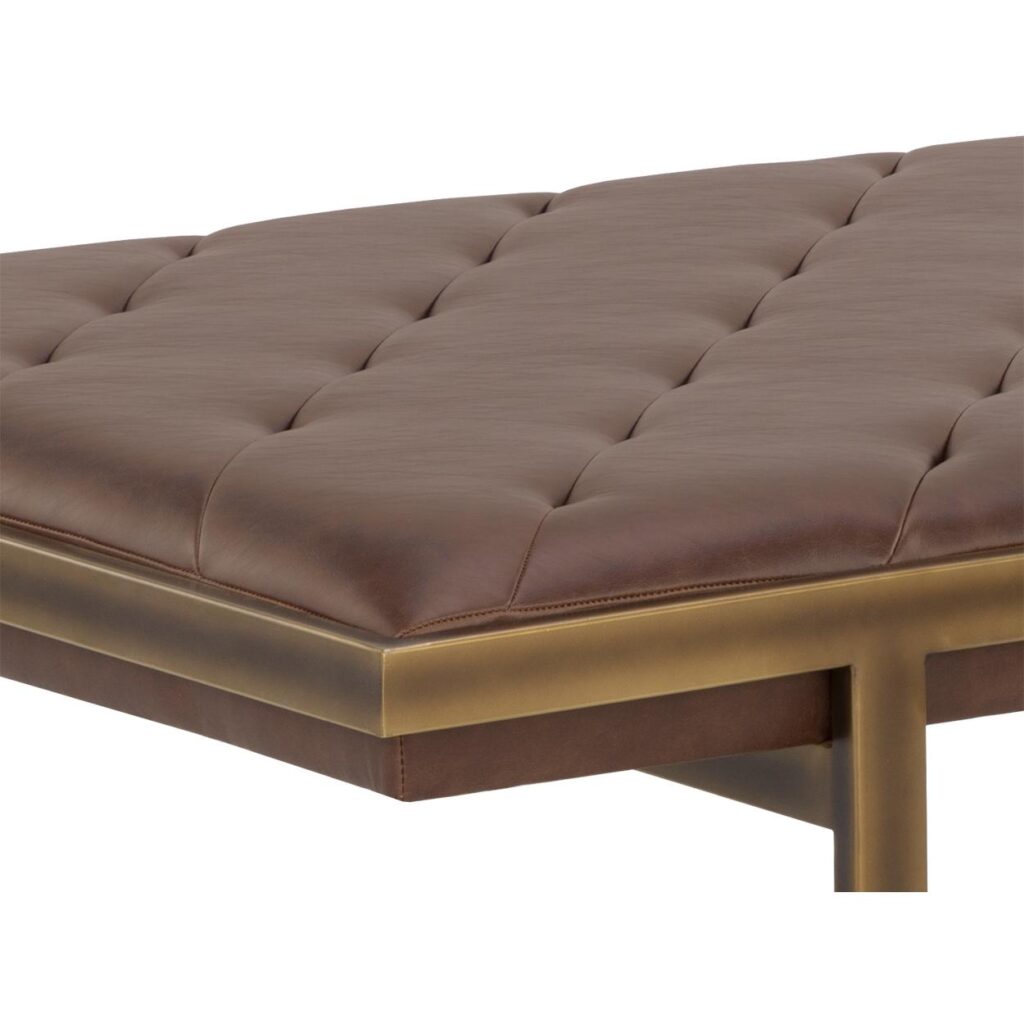 Kayla Bench - Vintage Cognac - Image 6