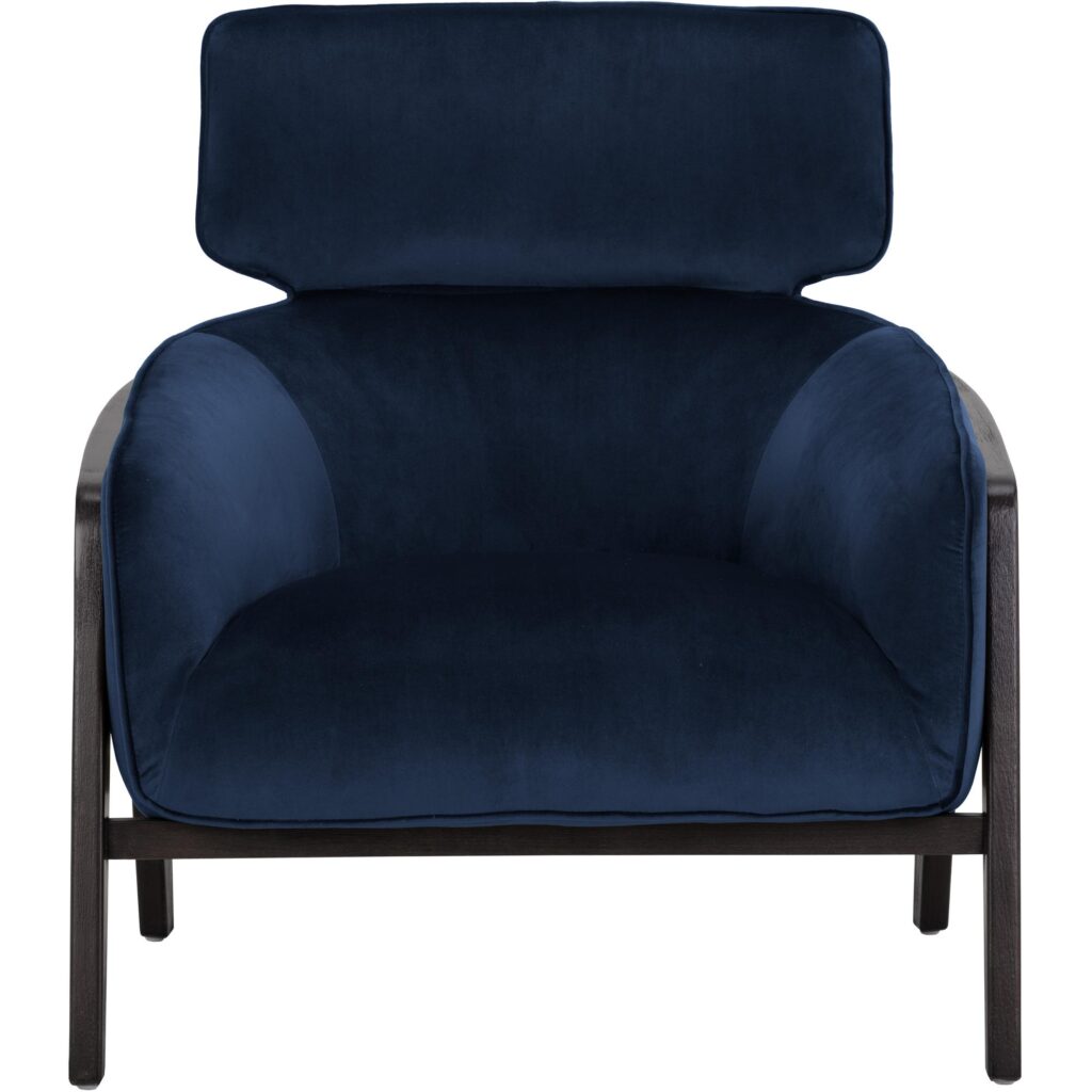 Maximus Lounge Chair - Metropolis Blue - Image 2