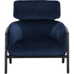 Maximus Lounge Chair - Metropolis Blue 105926 105926V MAXIMUS ARMCHAIR METROPOLIS BLUE 1
