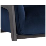 Maximus Lounge Chair - Metropolis Blue 105926 105926V MAXIMUS ARMCHAIR METROPOLIS BLUE 6