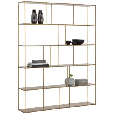 Eiffel Bookcase - Extra Large - Antique Brass