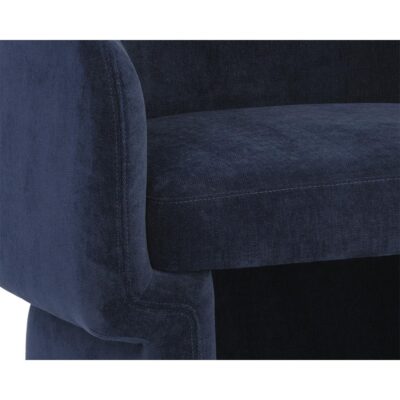 Lauryn Lounge Chair - Danny Navy 15 Lauryn Lounge Chair - Danny Navy 105964 105964 LAURYN ARMCHAIR DANNY NAVY 6