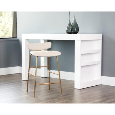 Lorelei Counter Stool - Dillon Cream 10 Lorelei Counter Stool - Dillon Cream 106017 106017 LORELEI COUNTER STOOL BRAVO CREAM 5
