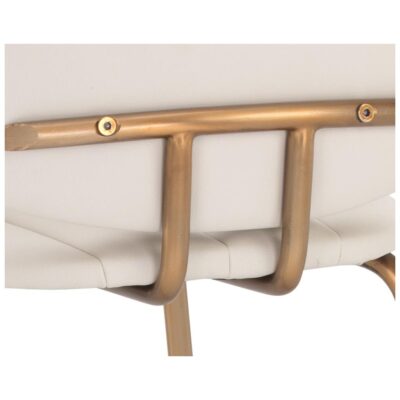 Lorelei Counter Stool - Dillon Cream 13 Lorelei Counter Stool - Dillon Cream 106017 106017 LORELEI COUNTER STOOL BRAVO CREAM 8