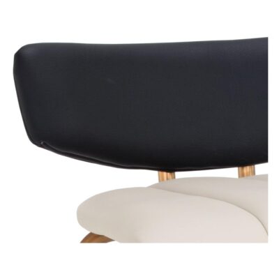 Lorelei Counter Stool - Dillon Cream / Dillon Black 106019 106019 LORELEI COUNTER STOOL DILLON CREAM DILLON BLACK 27