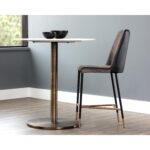 Klaus Counter Stool - Black - Sparrow Grey / Napa Black 106037 106037 Klaus Counter stool Black Sparrow Grey Napa Black 5