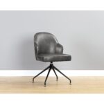 Bretta Swivel Dining Chair - Overcast Grey 106102 106102 BRETTA SWIVEL DINING CHAIR OVERCAST GREY 5