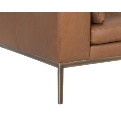 Burr Sofa - Behike Saddle Leather 11 Burr Sofa - Behike Saddle Leather 106139 106139 BURR SOFA BEHIKE SADDLE LEATHER 6