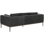 Burr Sofa - Serbia Black Leather 106140 106140 BURR SOFA SERBIA BLACK LEATHER 3